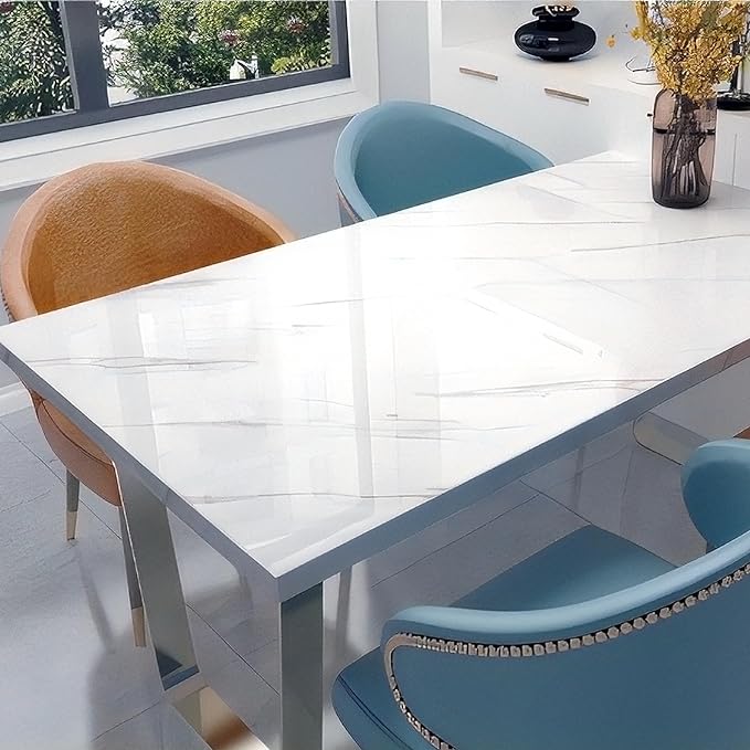 ✨ ¡Oferta 40% OFF! Transforma tu Cocina en Minutos con el Rollo Adhesivo Efecto Mármol de Alto Brillo